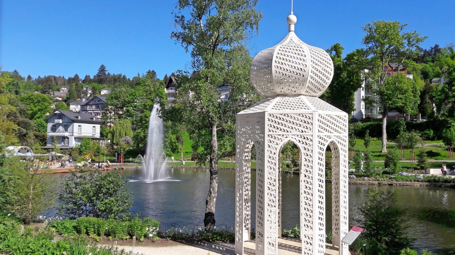 Kurweiher in Bad Schwalbach Kurweiher in Bad Schwalbach